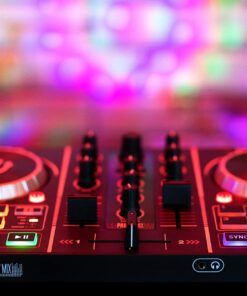 Numark Party Mix - Complete DJ Controller Set for Serato DJ with 2 Decks, Party Lights, Headphone Output, Performance Pads and Crossfader/Mixer 26 81sE6YBdqkL