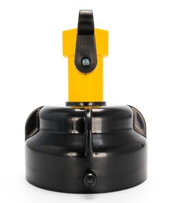 Camco RV Sewer Hose Rinse Cap | Features a Convenient Shut-Off Valve for Water Flow Control, Firmly Locks onto the RV Sewer Hose Bayonet Fitting, and Rinses RV Sewer Hose Before Storage (39533) 11 81sG TkoL