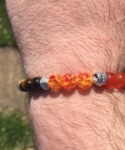 Jovivi 7 Chakras Bracelet Reiki Natural Gemstone Healing Balancing Round Beads Crystal Stone Bracelets for Women 31 81sG719PfSL