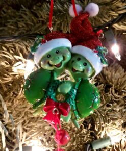 Kurt Adler A1213 Turtle Couple Christmas Ornament By Kurt Adler Green 7 81sGCHW XVL