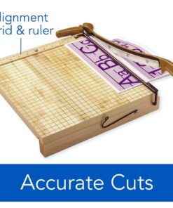 Swingline Paper Trimmer, Guillotine Paper Cutter, 12" Cut Length, 15 Sheet Capacity, ClassicCut Ingento (1132) 9 81sIBdA9DAL