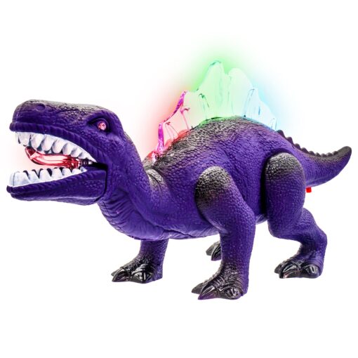 Windy City Novelties Light-up Walking Dinosaur Toy with Sound - Perfect for Boys & Girls Ages 2-8