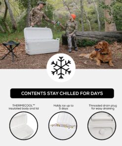 Alternative view of Igloo Polar 120 Qt. Cooler White