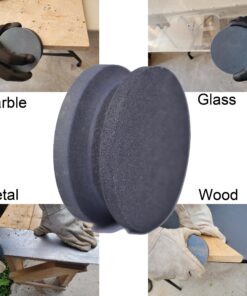 4" Dual Grit Axe/Hatchet Silicon Carbide Sharpener Multipurpose Sharpening Stones 12 81sLIsYGEL