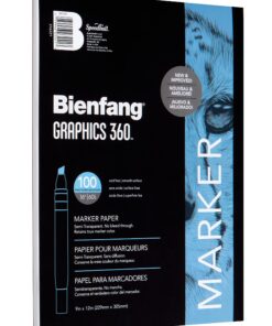 Bienfang Graphics 360 Marker Paper Pad, 9-Inch by 12-Inch, 100 Sheets 12 by 9-Inch, 100 Sheets 5 81sLp4ZlBqL