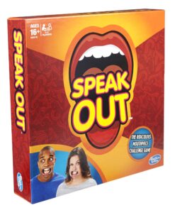 Hasbro Gaming Speak Out Game English for 192 months to 1188 months 21 81sMCcklWAL