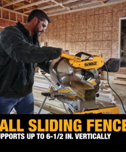 DEWALT Miter Saw, 12-Inch, Double Bevel, Compound, XPS Cutline, 15-Amp (DWS716XPS) New 12" Miter Saw 70 81sMMJRpfVL