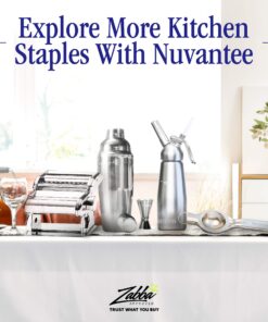 Nuvantee Cocktail Shaker Set,24 oz Martini & Drink Mixer w/ Built in Strainer, Measuring Jigger, Home Bartending Kit, Stainless Steel Martini Shaker 29 81sMa3 oevL 1