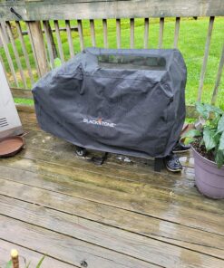 Blackstone 1529 Griddle Cover for 28" Griddle with Single Shelf Without Hood, Water Resistant, Weather Resistant Heavy Duty 600D Polyester Outdoor BBQ Grilling Cover, Black 25 81sMsMGKHlL