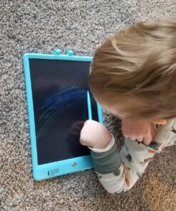 ORSEN LCD Writing Tablet 10 Inch, Colorful Doodle Board Drawing Pad for Kids, Drawing Board Writing Board Drawing Tablet, Educational Christmas Boys Toys Gifts for 3 4 5 6 Year Old Boys, Girls Blue 26 81sO vqTZL