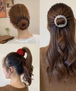 Sizobi 3 Pcs Bird Nest Magic Hair Clip,Hair Accessories for Women, Expandable Hair Bun Maker, Hair clips for Thick Thin hair, Hair Clips for Women and Girls, Ponytail Holders, Hair Bun Clip Series A 29 81sQlH6XlNL 1