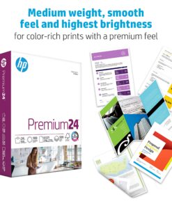 HP Printer Paper | 8.5 x 11 Paper | Premium 24 lb | 32 Case Pallet - 160,000 Sheets | 100 Bright | Made in USA - FSC Certified | 112400P Premium24 13 81sQlPEEsXL 1