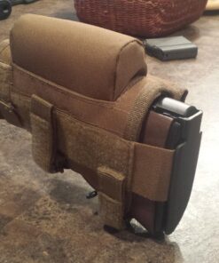 VOODOO TACTICAL Adjustable Cheek Rest with Ammo Carrier Coyote 30 81sQwIqNIGL