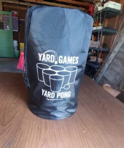 Yard Games Giant Yard Pong with Durable Buckets and Balls Including High Strength Carrying Case 1 Pack 19 81sRrFIOTqL