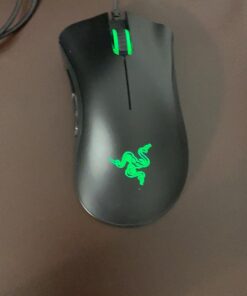 Razer DeathAdder Essential Gaming Mouse: 6400 DPI Optical Sensor - 5 Programmable Buttons - Mechanical Switches - Rubber Side Grips - Classic Black 28 81sSpVe81fL