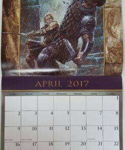 A Song of Ice and Fire 2017 Calendar: Illustrations by Didier Graffet Calendar, Wall Calendar 22 81sTb5aEV3L