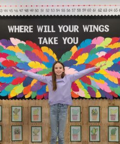 Fadeless Bulletin Board Paper, Fade-Resistant Paper for Classroom Decor, 48” x 50’, Black, 1 Roll 23 81sV00V3XL