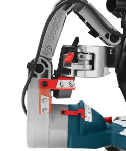 BOSCH CM10GD Compact Miter Saw - 15 Amp Corded 10 In. Dual-Bevel Sliding Glide Miter Saw with 60-Tooth Carbide Saw Blade 27 81sV8zbmNQL