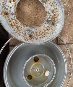 Perky-Pet 786-1SR Mason Jar Vintage Glass Hummingbird Feeder - Outdoor Garden Décor - 32-oz Red Mason Jar 40 81sVE358QEL