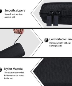 co2CREA Hard Case Compatible with Texas Instruments TI-84 Plus CE/TI-84 Plus/TI-Nspire CX II CAS/TI-Nspire CX II/TI-83 Plus/TI-89 Titanium/TI-85 / TI-86 Color Graphing Calculator, Black All Black Case 14 81sZTZ ynLL