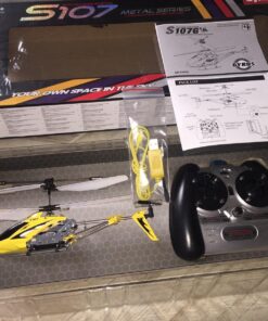 Syma S107/S107G 3 Channel RC Heli with Gyro - Yellow 37 81sarfPfgvL