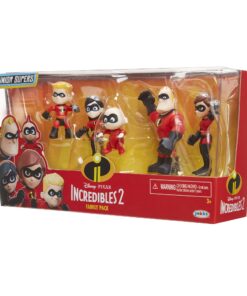 The Incredibles 2 Family 5-Pack Junior Supers Action Figures, Approximately 3" Tall 19 81sbZ3MjuOL