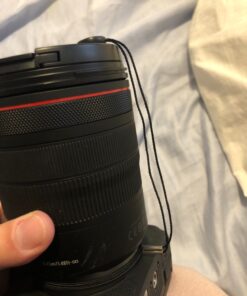 Foto&Tech Camera Lens Cap Keeper Holder with Elastic String Anti-Loss. Compatible with Canon, Nikon, Sony, Panasonic, Fujifilm, Pentax, Sigma DSLR SLR Evil Mirrorless Cameras Video Cameras (3 Pack) 3 Pack Black 26 81sbaRYhkmL 1