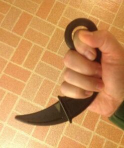 MASTER USA E419-PP Polypropylene Karambit Training Knife, 7-Inch Overall,Black Black 18 81sbcR0NvtL