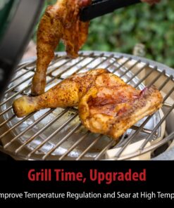 Gold Standard High Heat Gasket with Adhesive for Large Big Green Egg with Kevlar and Nomex - 2yr Warranty 14 81scYZeqZL