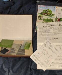 Totoro 1/150 Studio Ghibli Series Kiki's Delivery Service Kiki and Gigi's House (Okino House) MK07-22 Paper Craft 55 81scpysT8fL