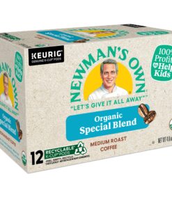 Newman's Own Organics Keurig Single-Serve K-Cup Pods Newman's Special Blend Medium Roast Coffee, 72 Count 12 Count (Pack of 6) 29 81sfrQK26JL