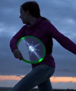 Aerobie Skylighter Disc - LED Light Up Flying Disc - Colors May Vary 25 81sgzQl3ayL