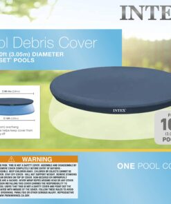 Intex 10-Foot Round Easy Set Pool Cover 10 ft 16 81shCjSbkoL
