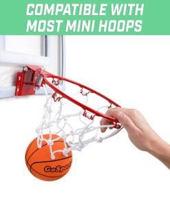 GoSports 7 Inch Mini Basketball 3 Pack with Premium Pump - Perfect for Mini Hoops or Training 19 81shYnFNeGL
