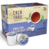 Caza Trail Black Tea Pods, English Breakfast, Single Serve (Pack of 24) (Packaging May Vary) 33 81shjCDgiTL