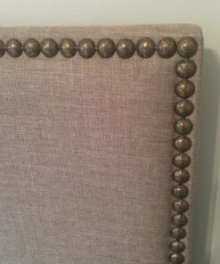Modway Region Linen Fabric Upholstered Queen Headboard in Cafe with Nailhead Trim Café 24 81si3sUtLL