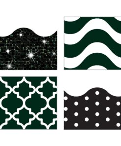 TREND enterprises, Inc. Black & White Terrific Trimmers, Variety Pack 7 81skOSoerML