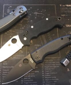 Spyderco Manix 2 XL Folding Knife - Black G-10 Handle with PlainEdge, Full-Flat Grind, CPM S30V Steel Blade and Ball Bearing 77 81skUW339oL