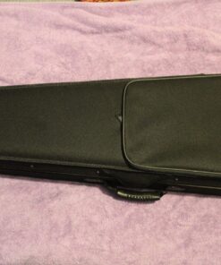 Mendini By Cecilio Violin For Beginners, Kids & Adults - Beginner Kit For Student w/Hard Case, Rosin, Bow - Starter Violins, Wooden Stringed Musical Instruments 4/4 MV Black 33 81skamMDsTL