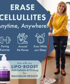 WeightLoss-Solutions Thigh Trimmer Sweat Wrap Sauna Belts to Reduce Cellulite, Thigh Fat, and Jiggly Arm Fat. Increase Heat, Sweat, and Circulation to Burn Fat, Smooth, Firm and Tone Black 17 81sla7EurbL