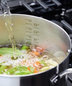 KitchenAid 3-Ply Base Stainless Steel Cookware Pots and Pans Set, 10 Piece, Brushed Stainless 36 81slz4vZ4HL