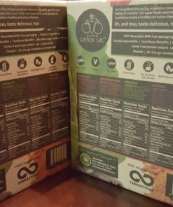 LEMONKIND 3-Day CORE Nutrient-Dense Cleanse: Detox, Boost Energy, Manage Weight, Break Bad Habits - Plant-Based, Non-GMO, Gluten-Free, Pressed, No Concentrates - 24 Unique Flavors. Core Cleanse (3 Day) 65 81soklM1UEL