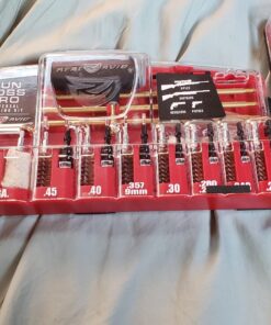 Real Avid Gun Boss Pro Universal - Cleaning Kit For All Guns 12 and 20 gauge shotguns, 45, 40, 357, 38, 380, 9MM, 30, 308, 7.62, 270, 7MM, 243, 260, 6.5MM, 223, 556 Model:AVGBPRO-U 20 81spWv399WL