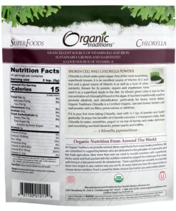 Organic Traditions Chlorella Powder - 5.3oz 6 81ssKxKdRL