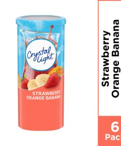Alternative view of Crystal Light Strawberry Orange Banana Drink Mix (24 Pitcher Packets, 4 Canisters of 6) Strawberry Banana 2.4 Ounce (Pack of 4)