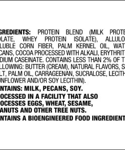 Quest Nutrition Crispy Chocolate Caramel Pecan Hero Protein Bar, 15g Protein, 1g Sugar, 3g Net Carb, Gluten Free, Keto Friendly, 12 Count 12 Count (Pack of 1) 16 81ste1so mL