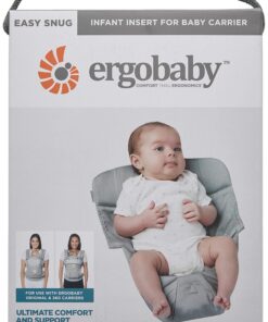 Ergobaby Easy Snug Infant Insert, Grey, Premium Cotton 19 81sufoEPOFL