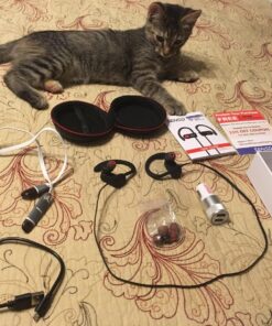 Senso Bluetooth Headphones, Best Wireless Sports Earbuds w/Mic IPX7 Waterproof HD Stereo Sweatproof Earphones for Gym Running Workout Noise Cancelling Earphones Earbuds Noise Cancelling Headsets 39 81svafkZqmL