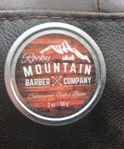 Beard Balm - Rocky Mountain Barber - 100% Natural - Premium Wax Blend with Cedarwood Scent, Nutrient Rich Bees Wax, Jojoba, Tea Tree, Coconut Oil 33 81svfeCLcUL