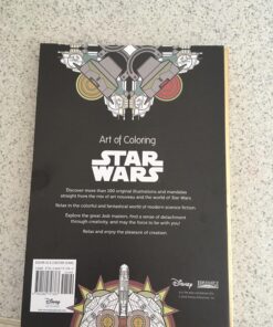 Art of Coloring: Star Wars: 100 Images to Inspire Creativity and Relaxation Hardcover, Illustrated 83 81svgJQVhZL